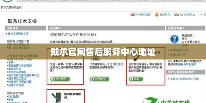戴尔官网售后服务中心地址