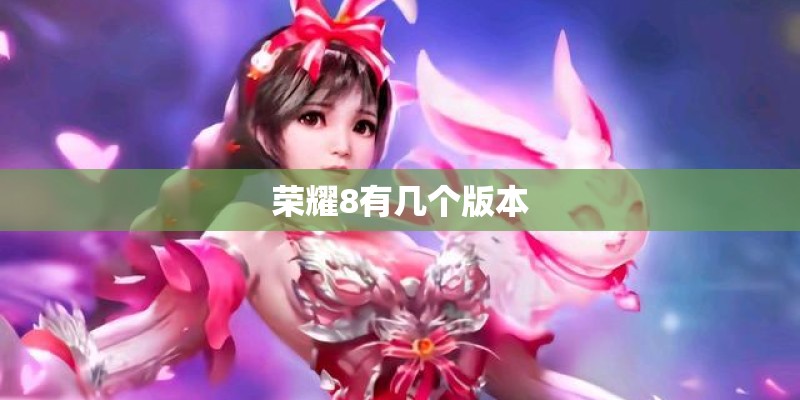 荣耀8有几个版本