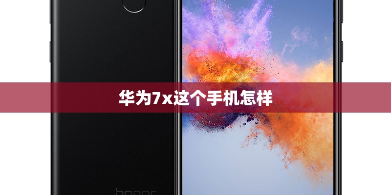 华为7x这个手机怎样