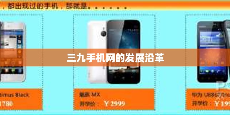 三九手机网的发展沿革