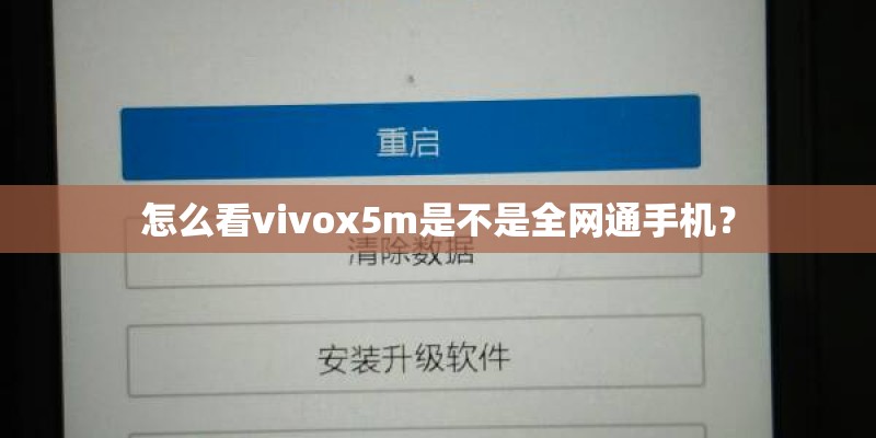 怎么看vivox5m是不是全网通手机？