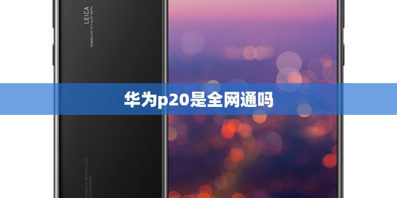 华为p20是全网通吗