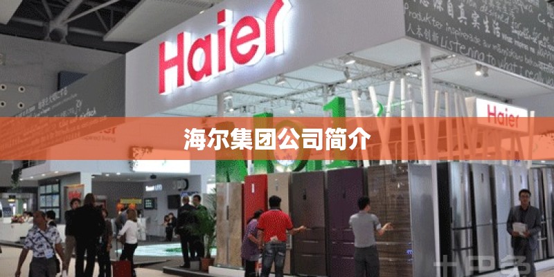海尔集团公司简介