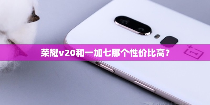 荣耀v20和一加七那个性价比高？