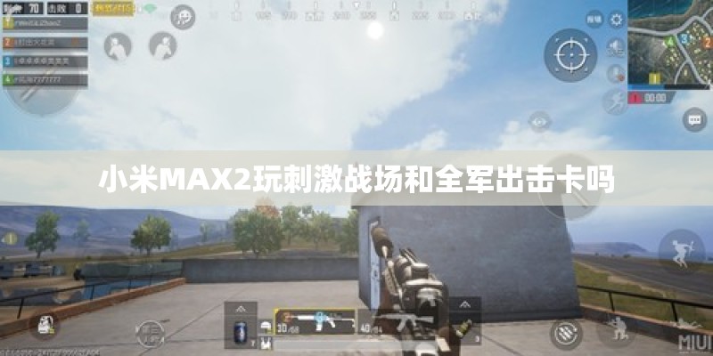 小米MAX2玩刺激战场和全军出击卡吗